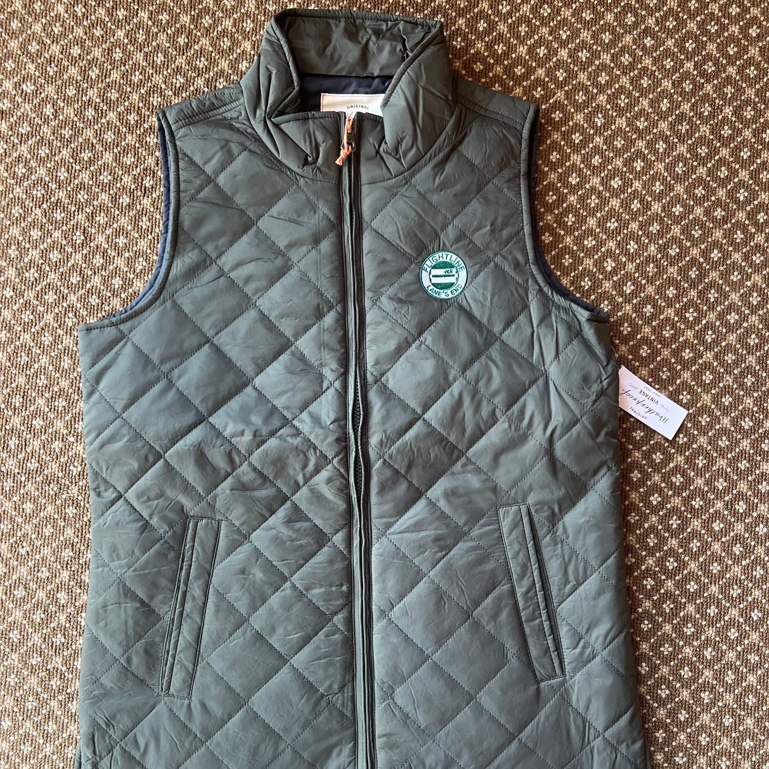 Men's Flightline Quilted Vest – Lane's End Farm