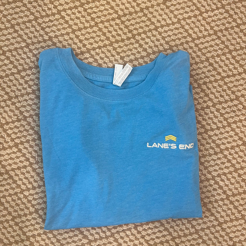 Women's Relaxed Vintage Tee in Blue