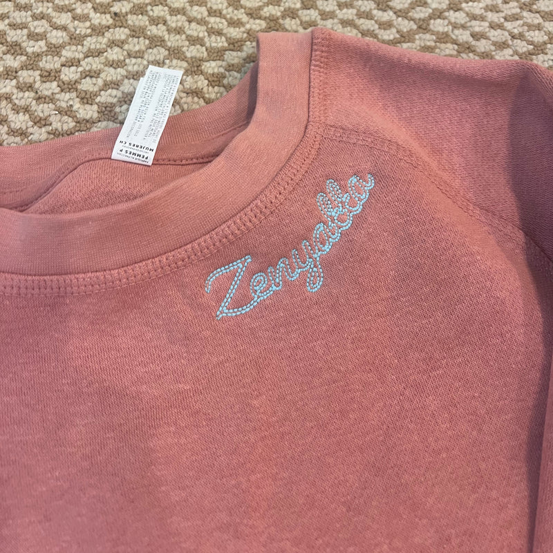 Zenyatta Boxy Crewneck