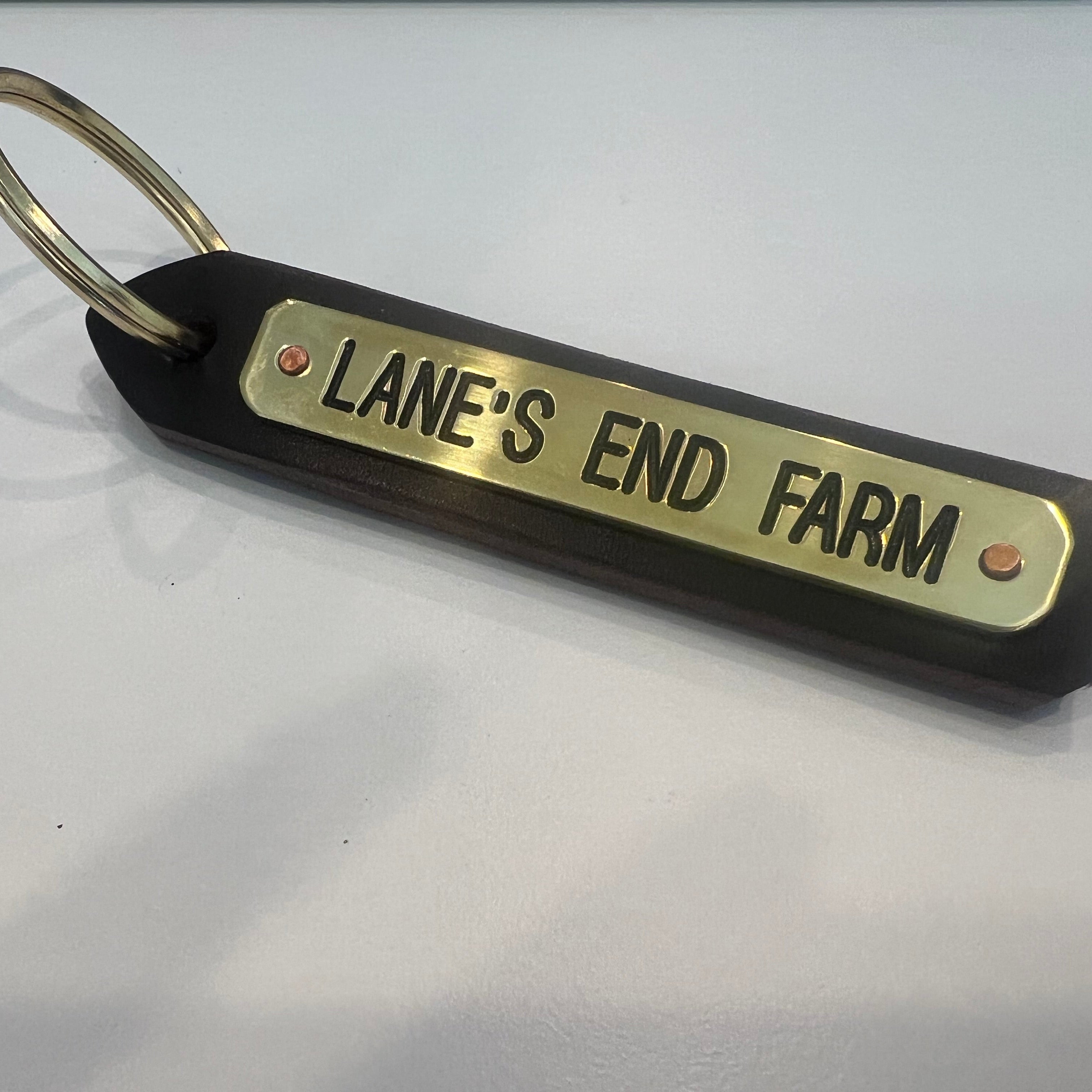 Lane's End Farm Keychain
