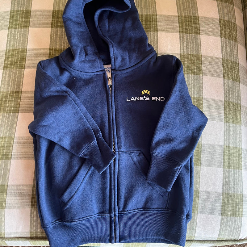 Toddler Hooded Zip Up