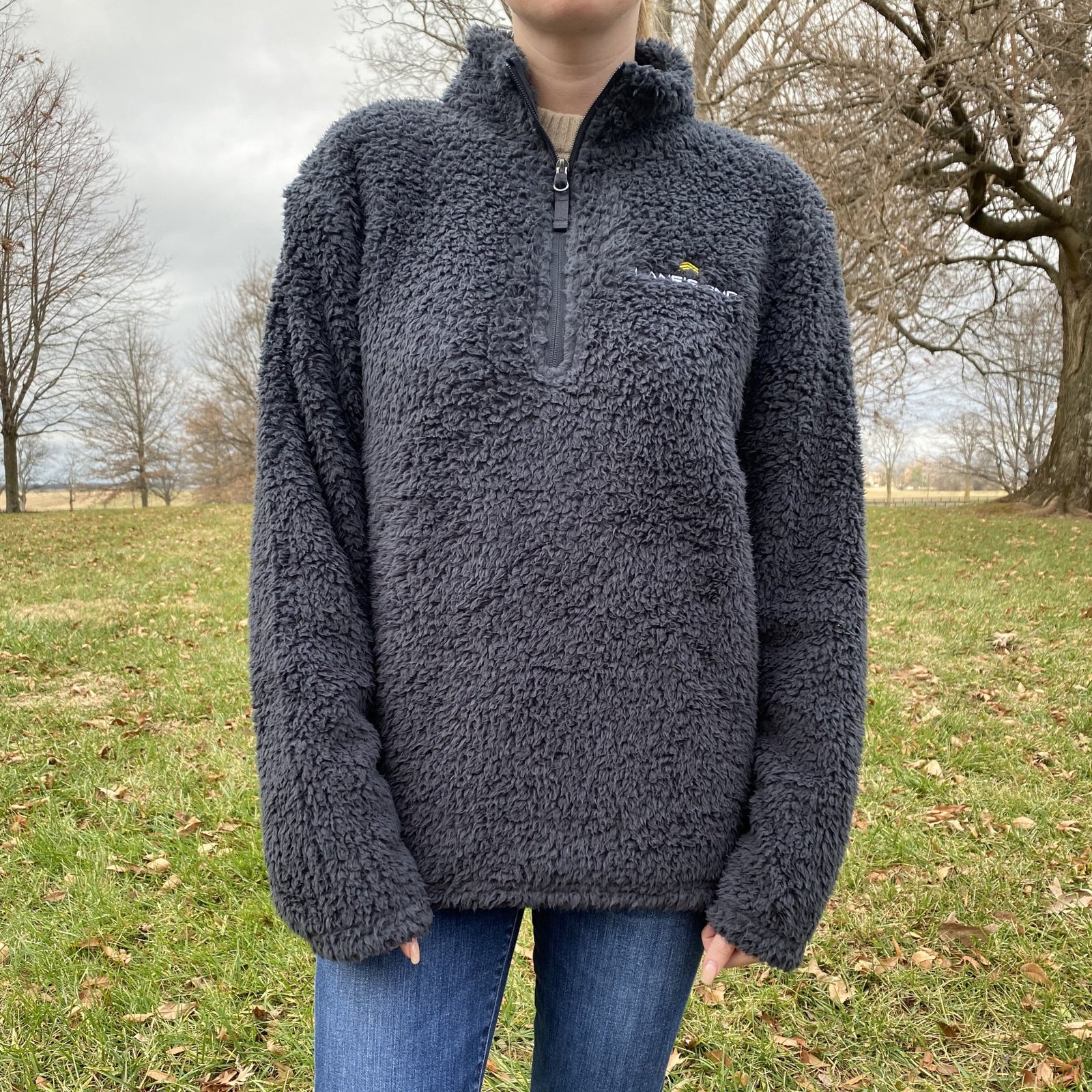Unisex Cozy 1/4-Zip Fleece Sweater – Lane's End Farm